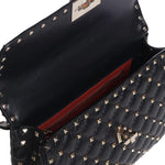 Borsa media Rockstud Spike in nappa<BR/> 5W0B0122 NAP0NO VALENTINO GARAVANI