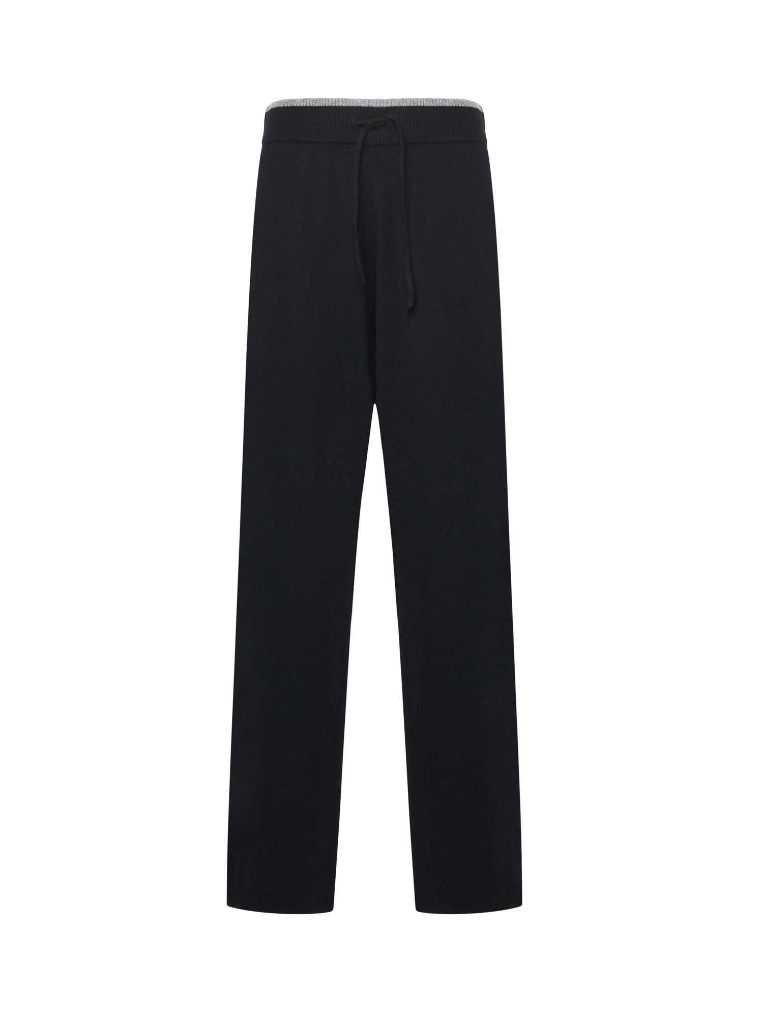 Pantalone Veraguas in lana e cashmere 105490 A2Q9Z99 PINKO