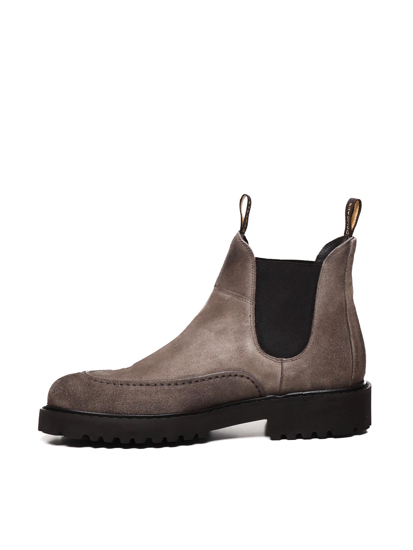 Stivaletto in suede e gomma DU2911CENTPF737 TM39 DOUCAL'S