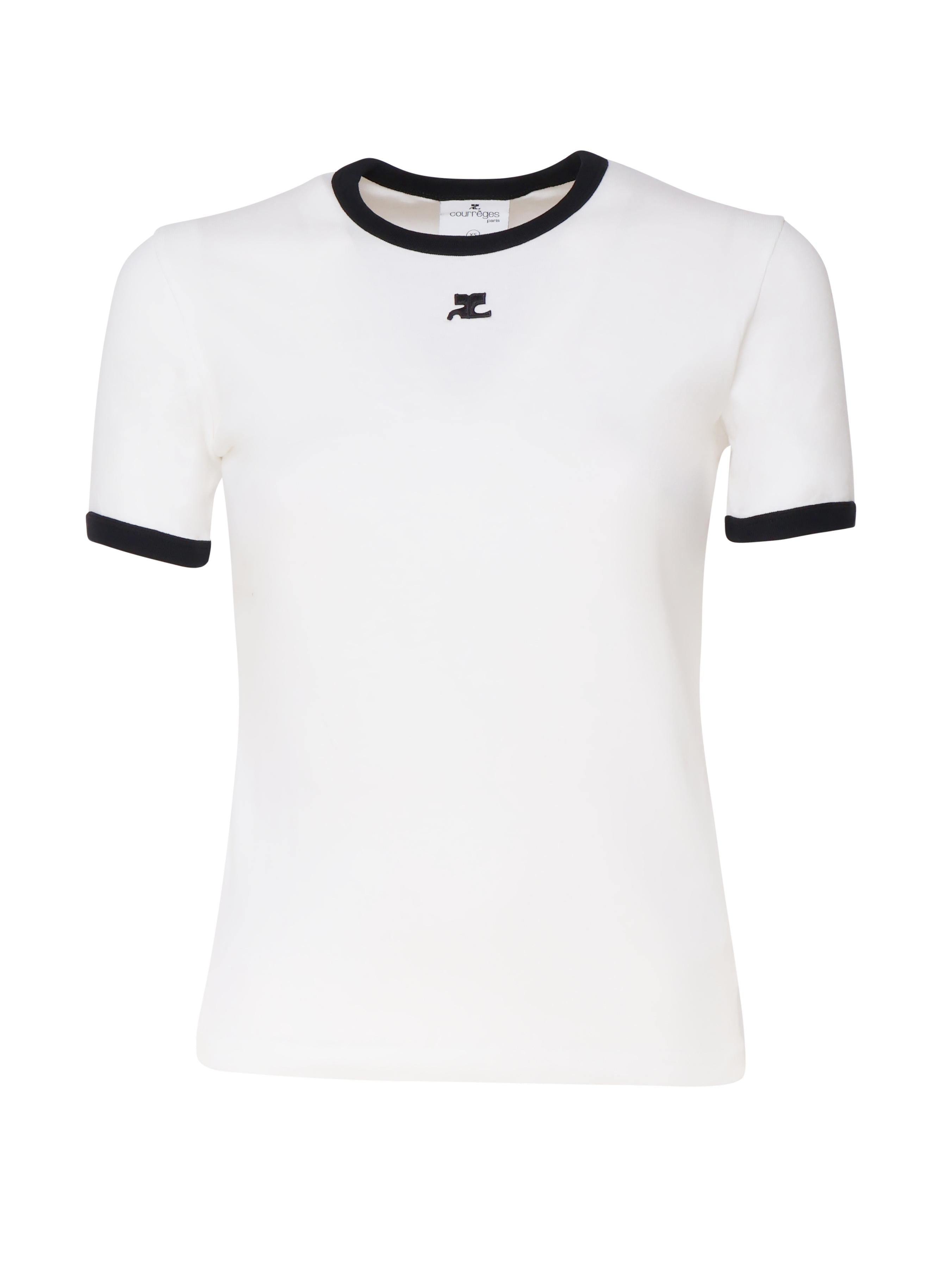 T-shirt in cotone VESJTS017JS0070 0098 COURREGES