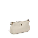 Borsa a tracolla Mini Half Moon in pelle 105069 A0QOZ14Q PINKO