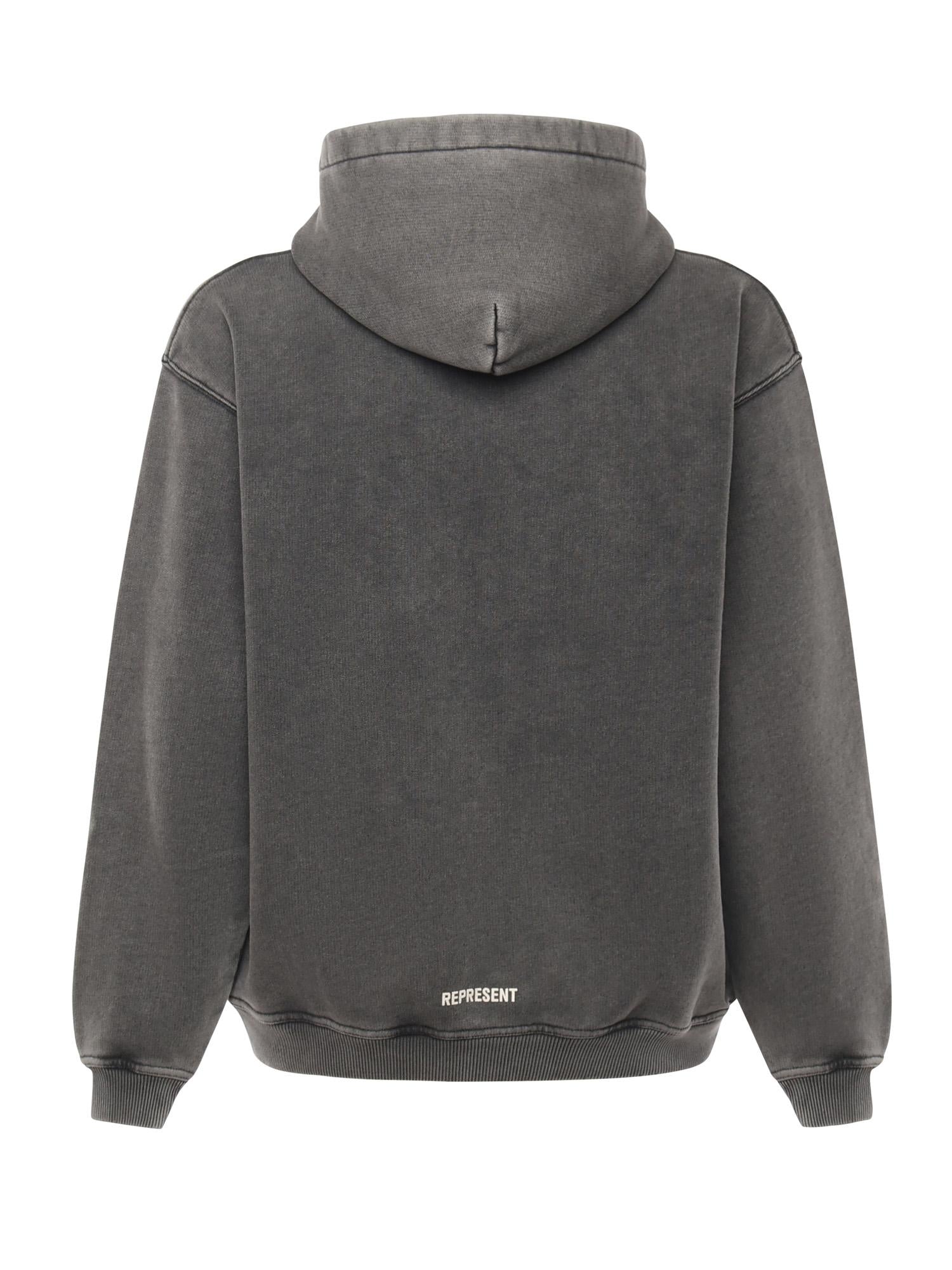 Felpa "Initial Star" in cotone MLM100375 47 REPRESENT