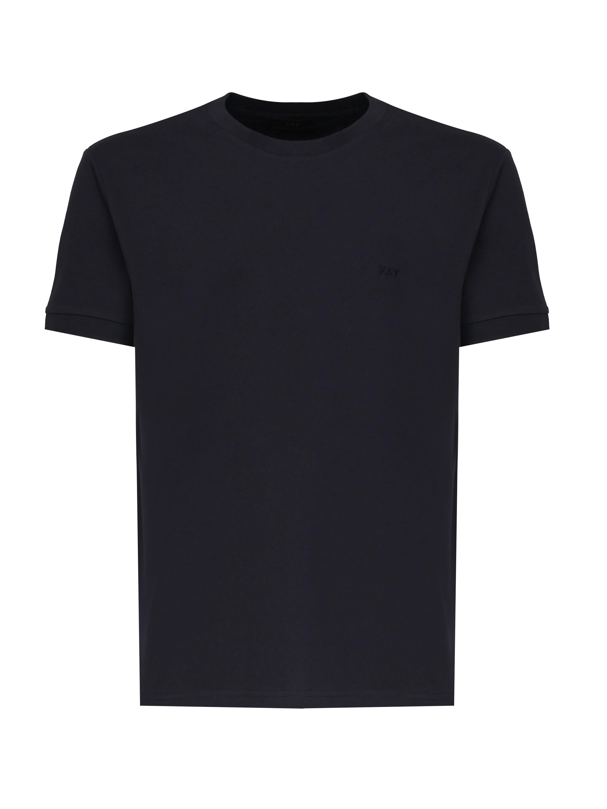 T-shirt in piqué NPMB350136STDW U806 FAY