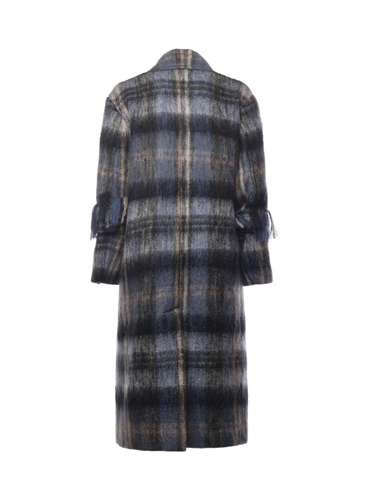 Cappotto in misto mohair e lana S540Y01XBH 4985 LOEWE