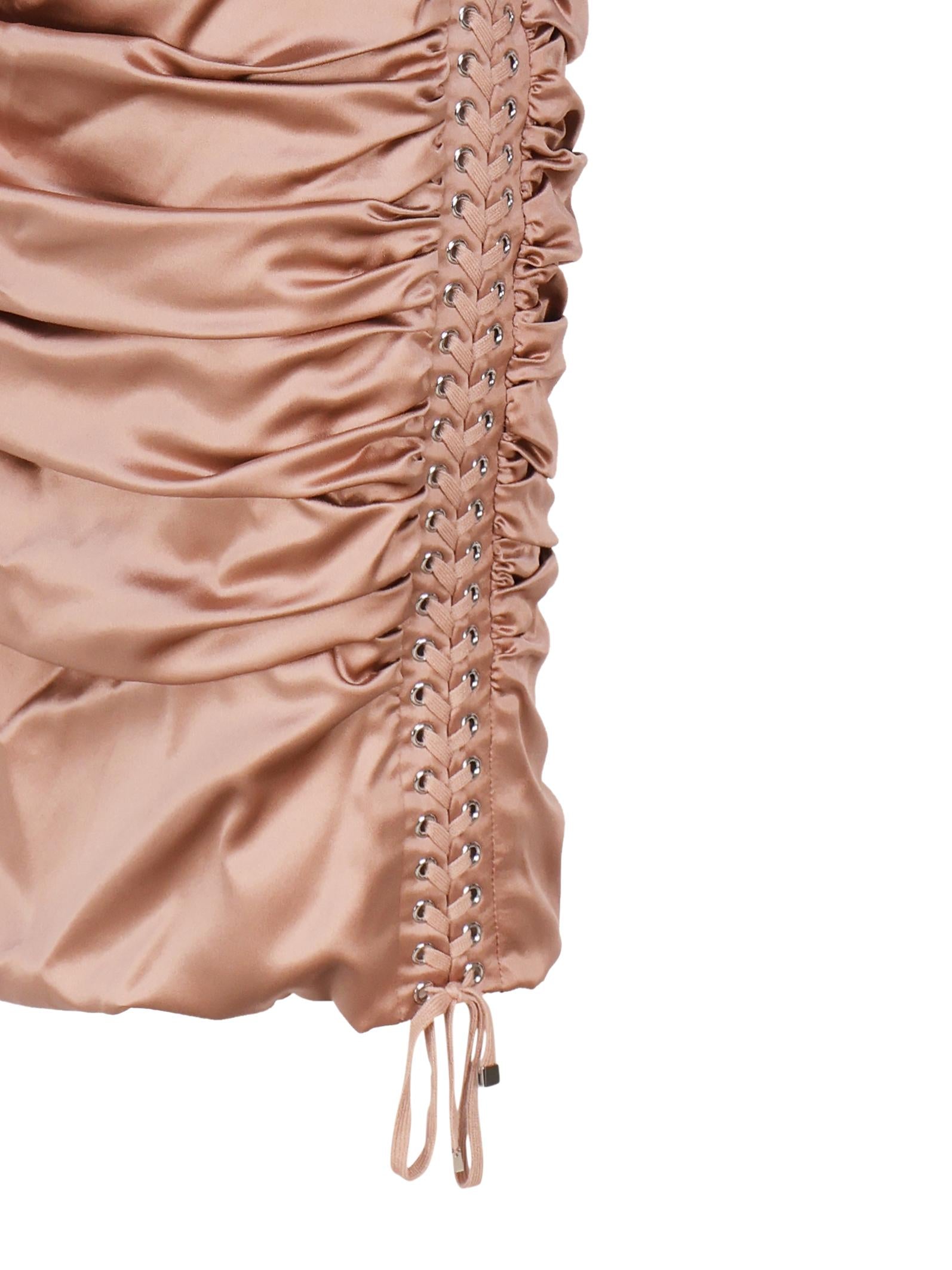 Abito midi in seta stretch F69R6T FURAGM0216 DOLCE & GABBANA