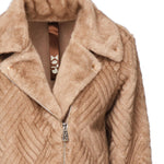 Giacca in lana <BR/> GLW4SG301 CAMEL GLOX