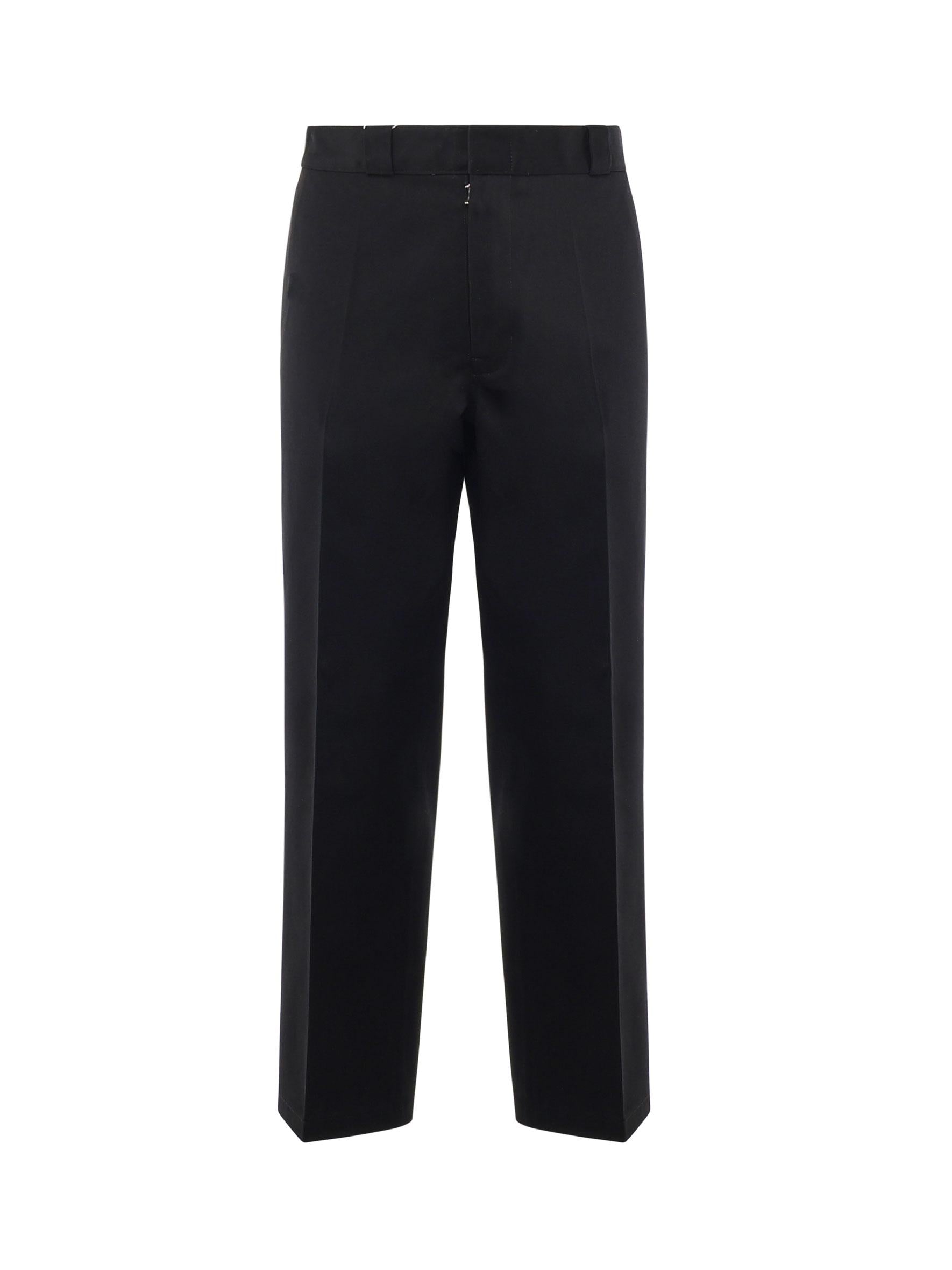 Pantaloni con pieghe S50KA0653 M35205900 MAISON MARGIELA