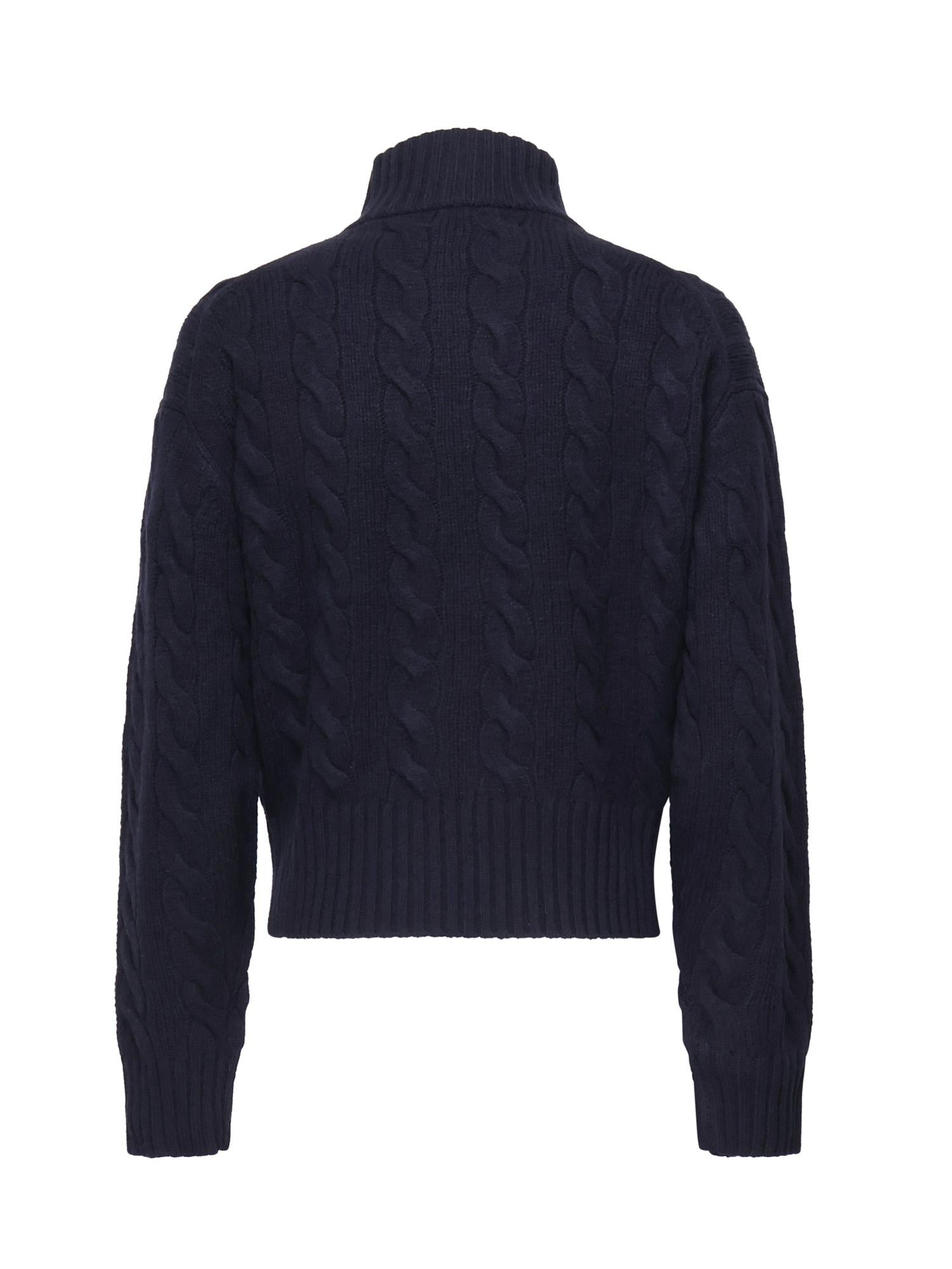 Maglione in lana e cashmere con logo 211972130 004 POLO RALPH LAUREN