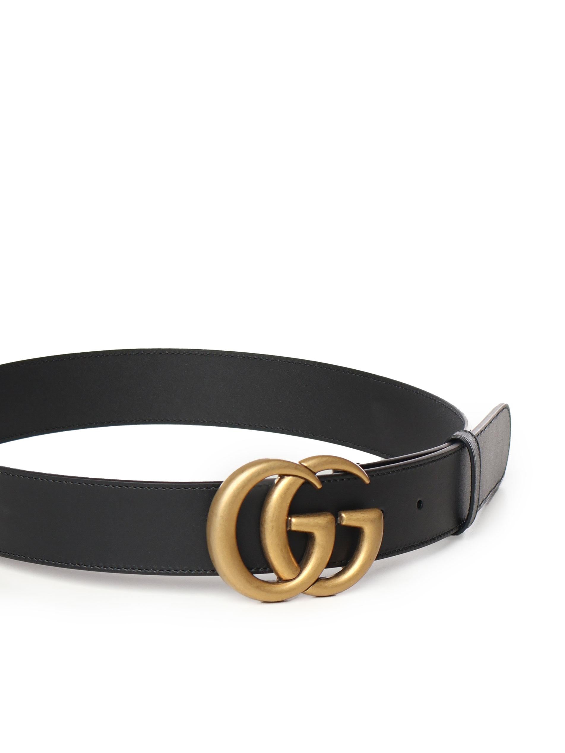 Cintura larga GG Marmont 400593 AP00T1000 GUCCI