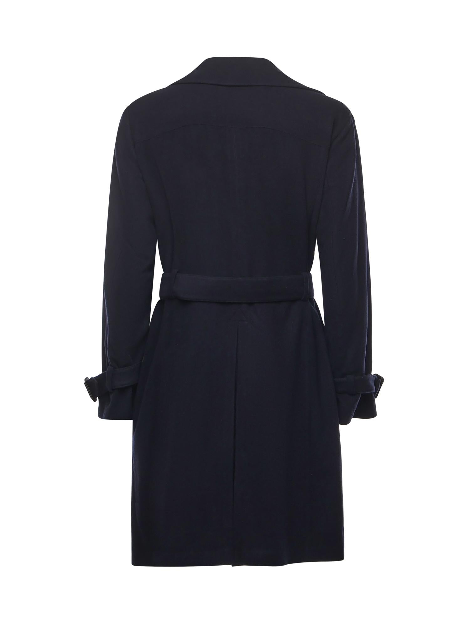 Cappotto doppiopetto in lana L75CAPL09TES0H111 11 ELEVENTY