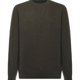 Maglione Holden in lana MKN1576 OL91 BARBOUR