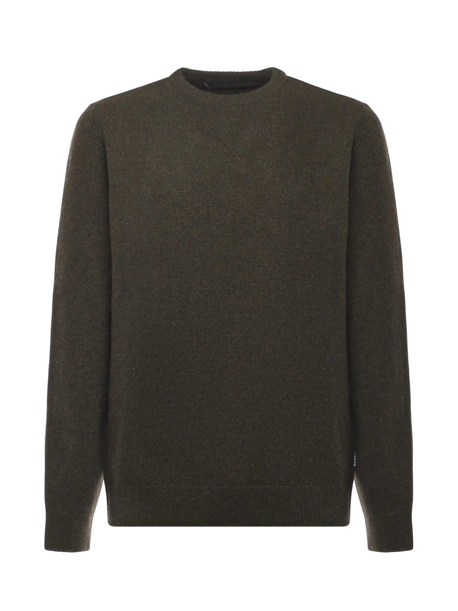 Maglione Holden in lana MKN1576 OL91 BARBOUR