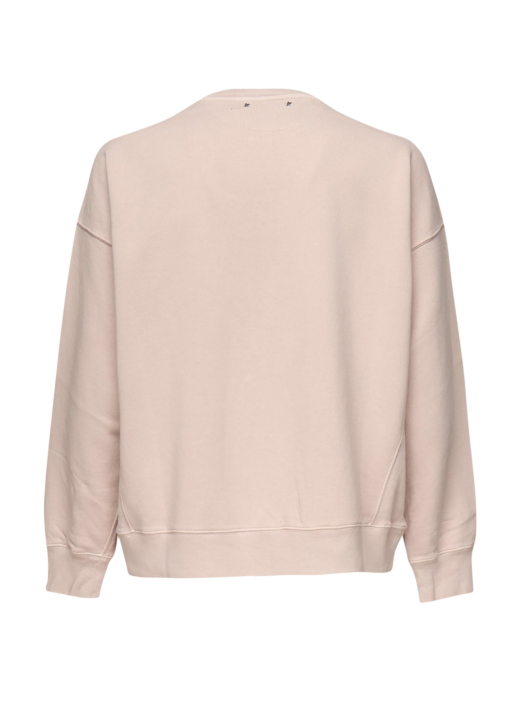 Felpa Journey con stampa GUP02175 P00186425758 GOLDEN GOOSE