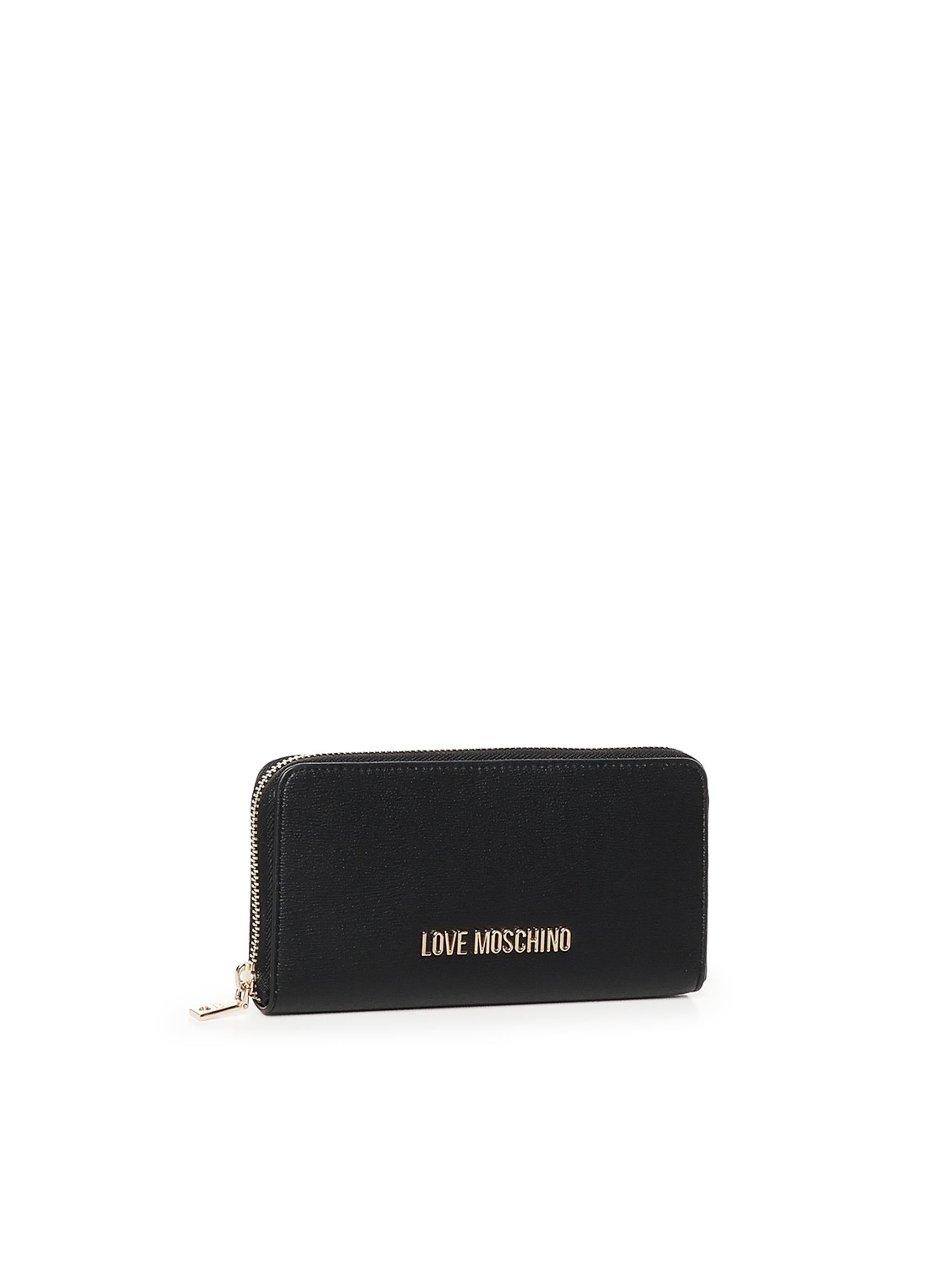 Portafoglio zip around JC5700PP1MLD0 000 LOVE MOSCHINO