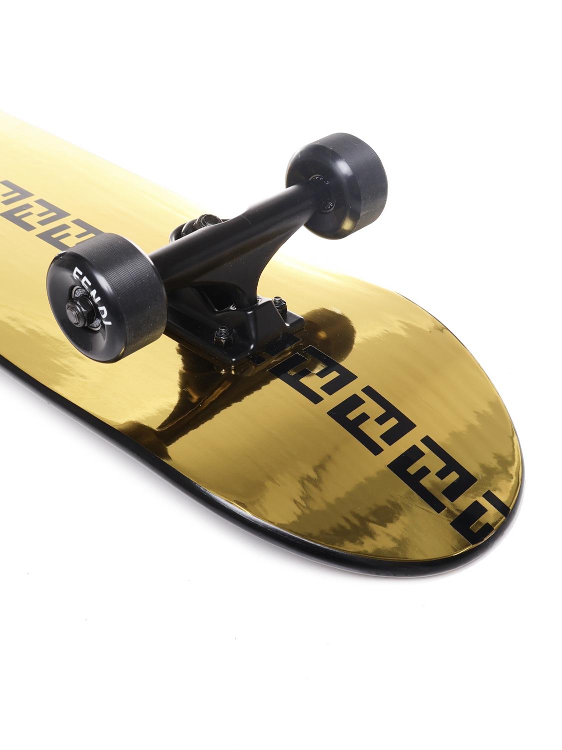 Skateboard in legno con logo a contrasto 7AS109 AJI4F0QU2 FENDI