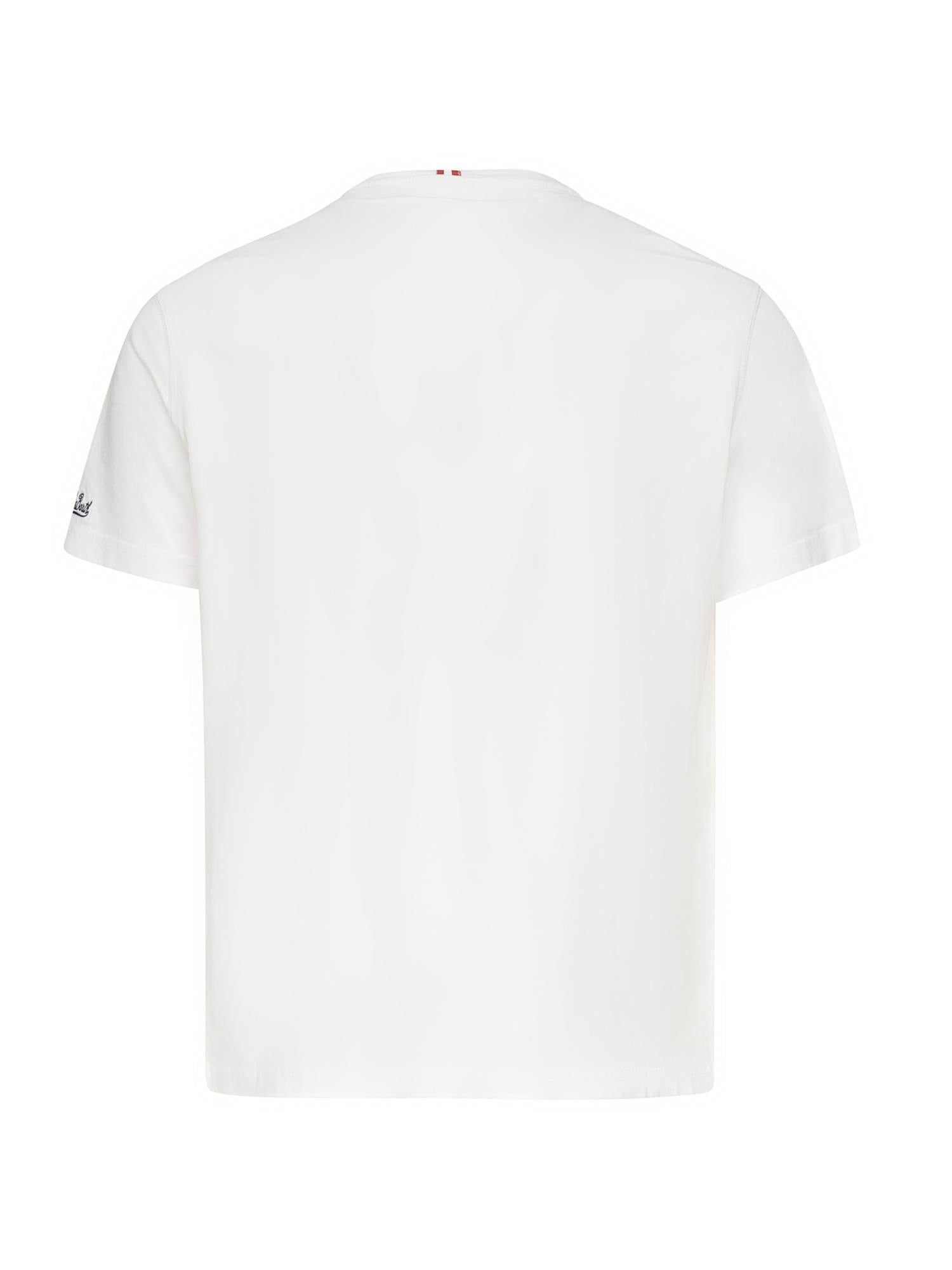 T-shirt Portofino con ricamo POT0001 05010H MC2 SAINT BARTH