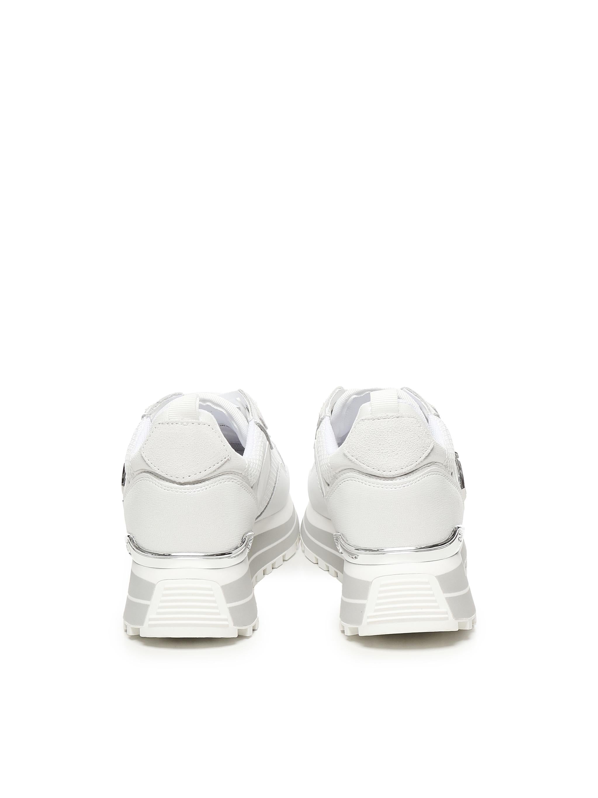 Sneakers platform in pelle e mesh BA5013PX60201111 LIU JO