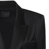 Blazer in satin lucido 105604 A2RAZ99 PINKO