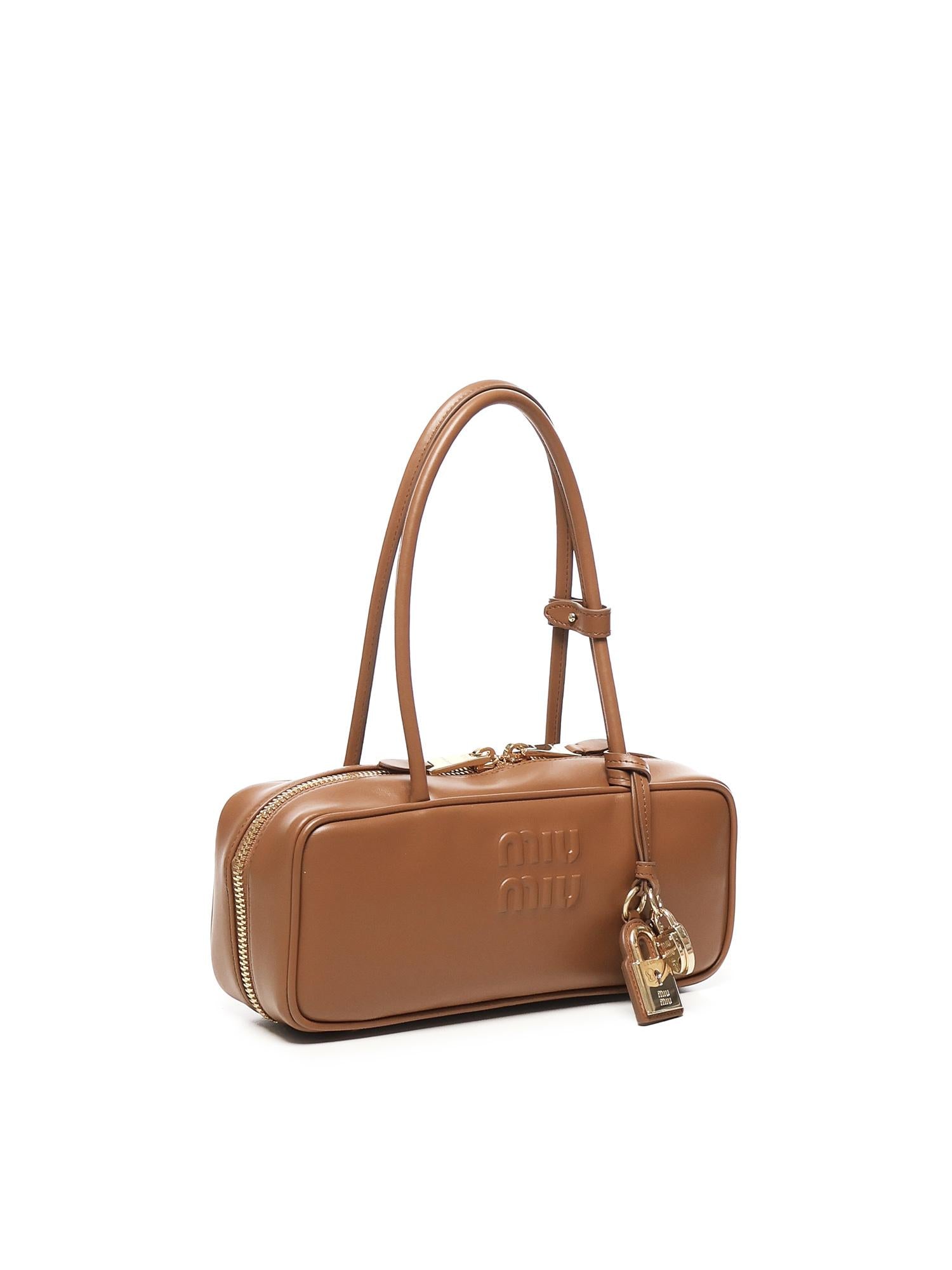 Mini bag Beau in pelle 5BB173 2CRWF0046 MIU MIU
