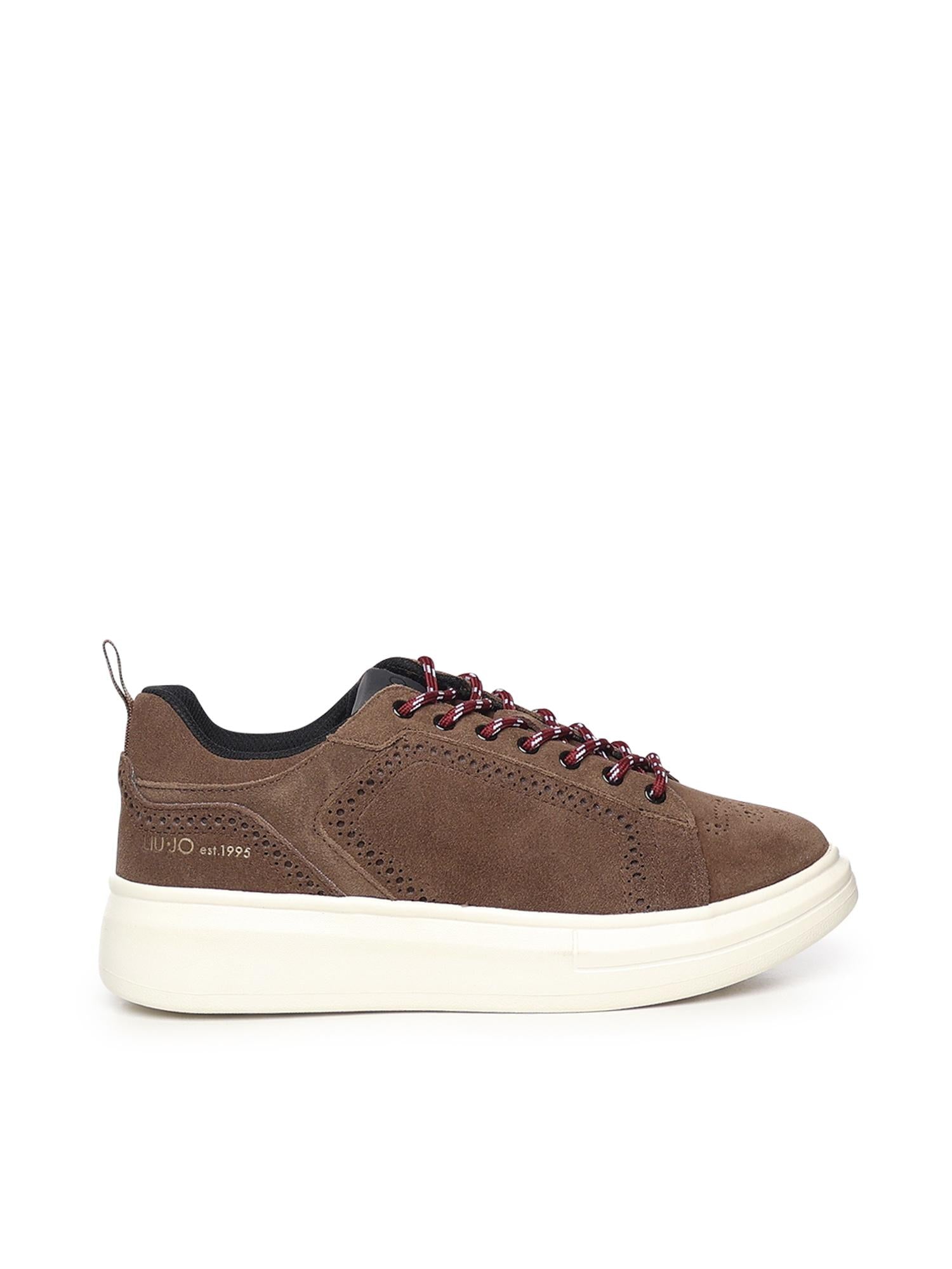 Sneakers platform in suede 7G5015PX002 S1804 LIU JO