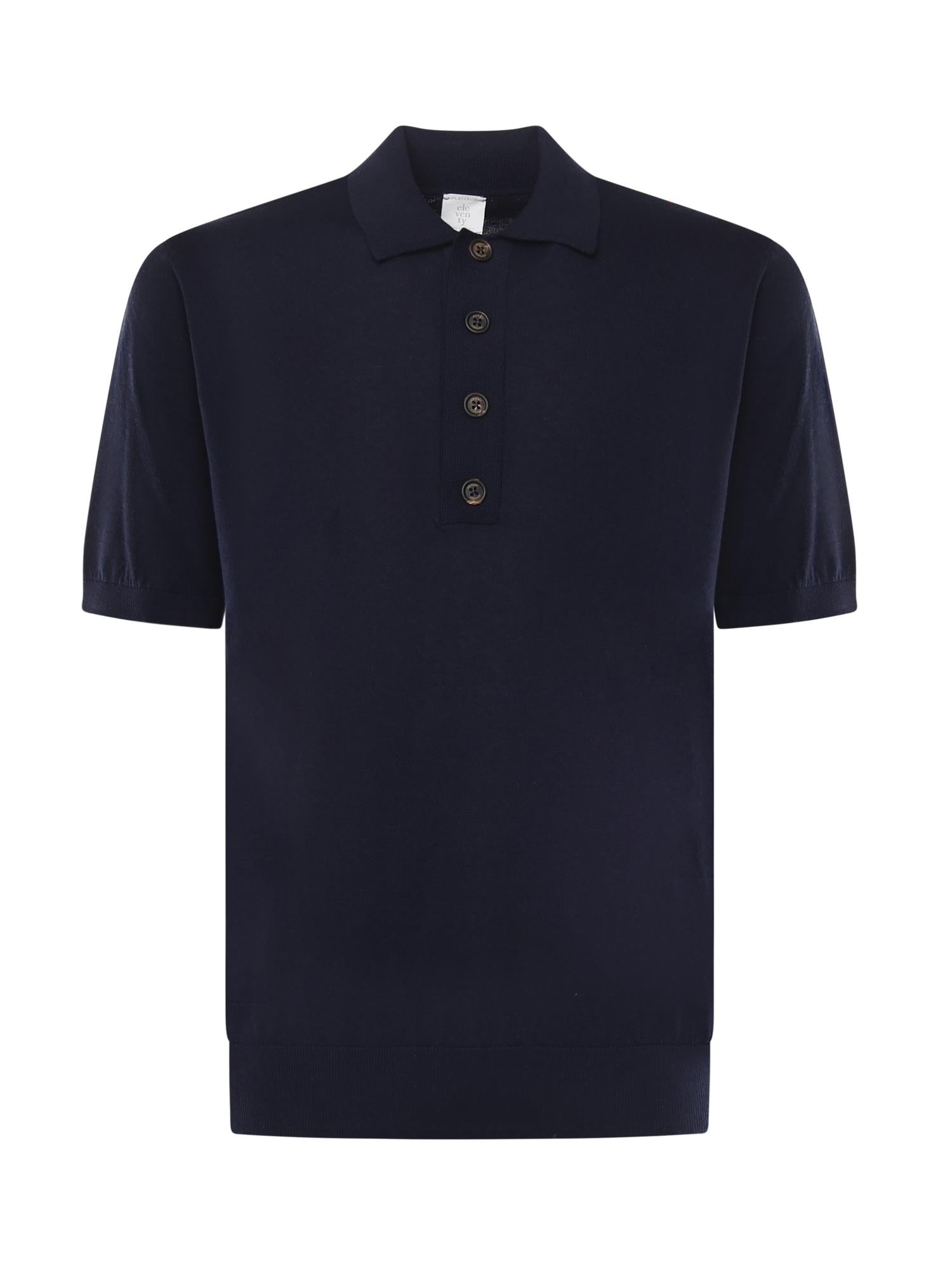 Polo in cotone e cashmere L76POLL10MAG0K007 11 ELEVENTY