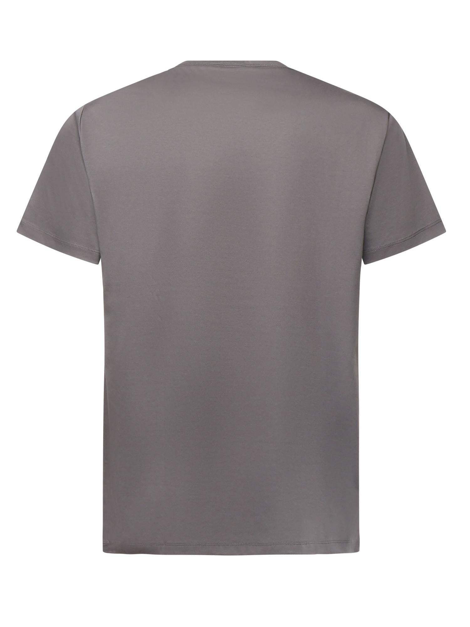 T-shirt in jersey di cotone con taschino T45101 47 SUN 68