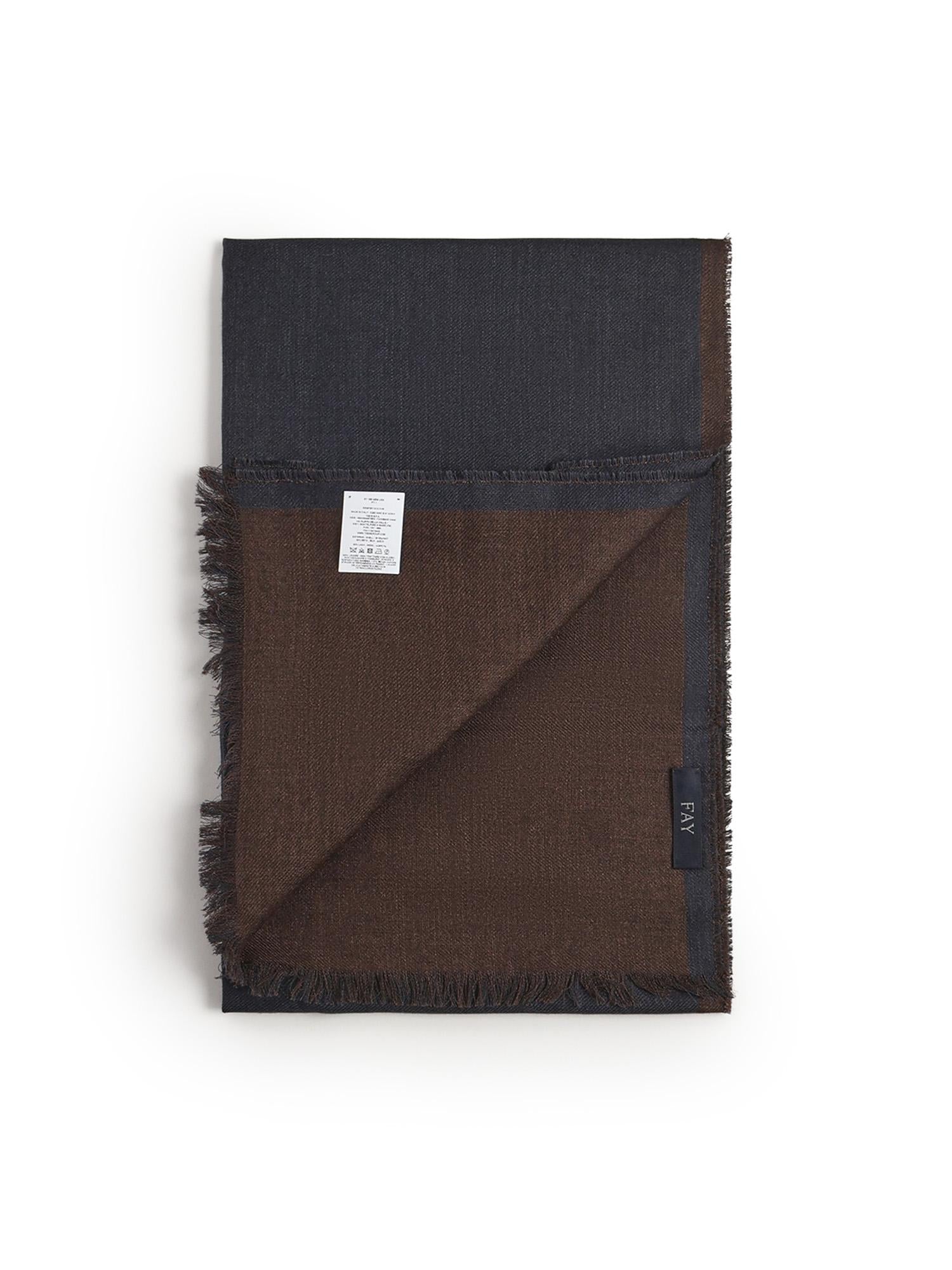 Sciarpa in lana e seta NSMF2511410XVS 1021 FAY