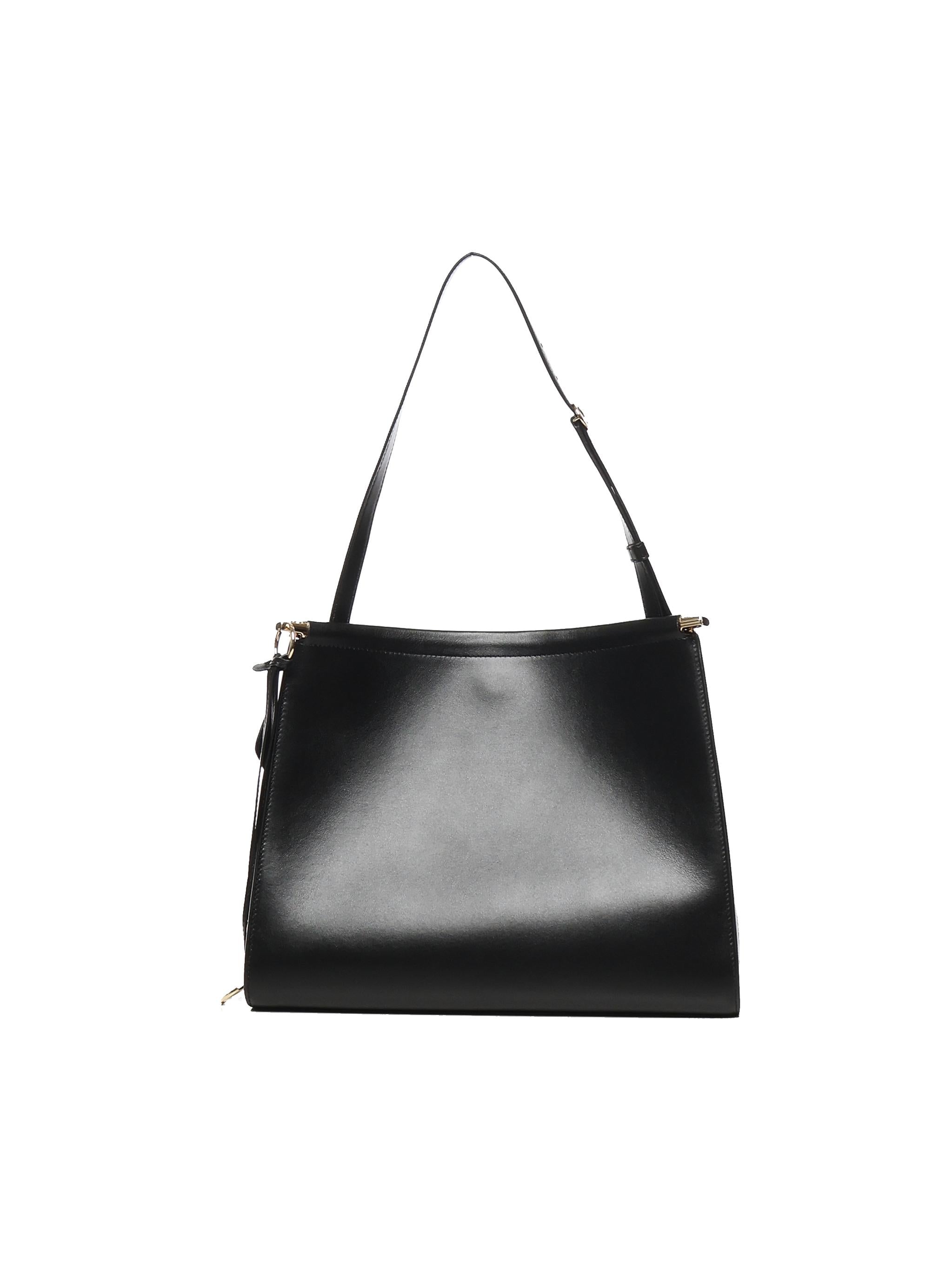 Borsa Le Click media in pelle AA1S01433CA332 999 ALAIA