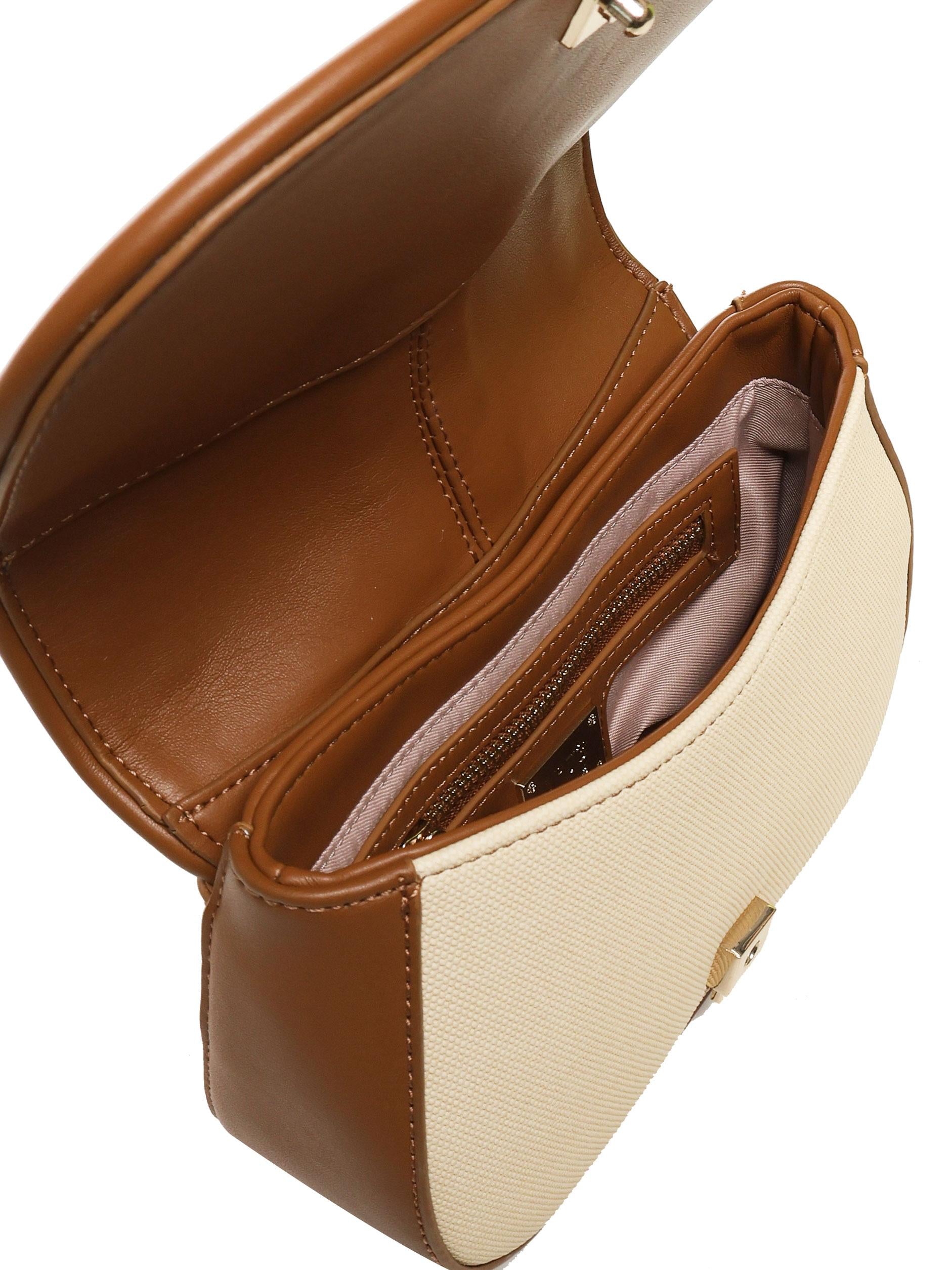 Borsa a spalla Artemisia 73BS8C202C ARTEMISIANATURALE/CUOIO V° 73