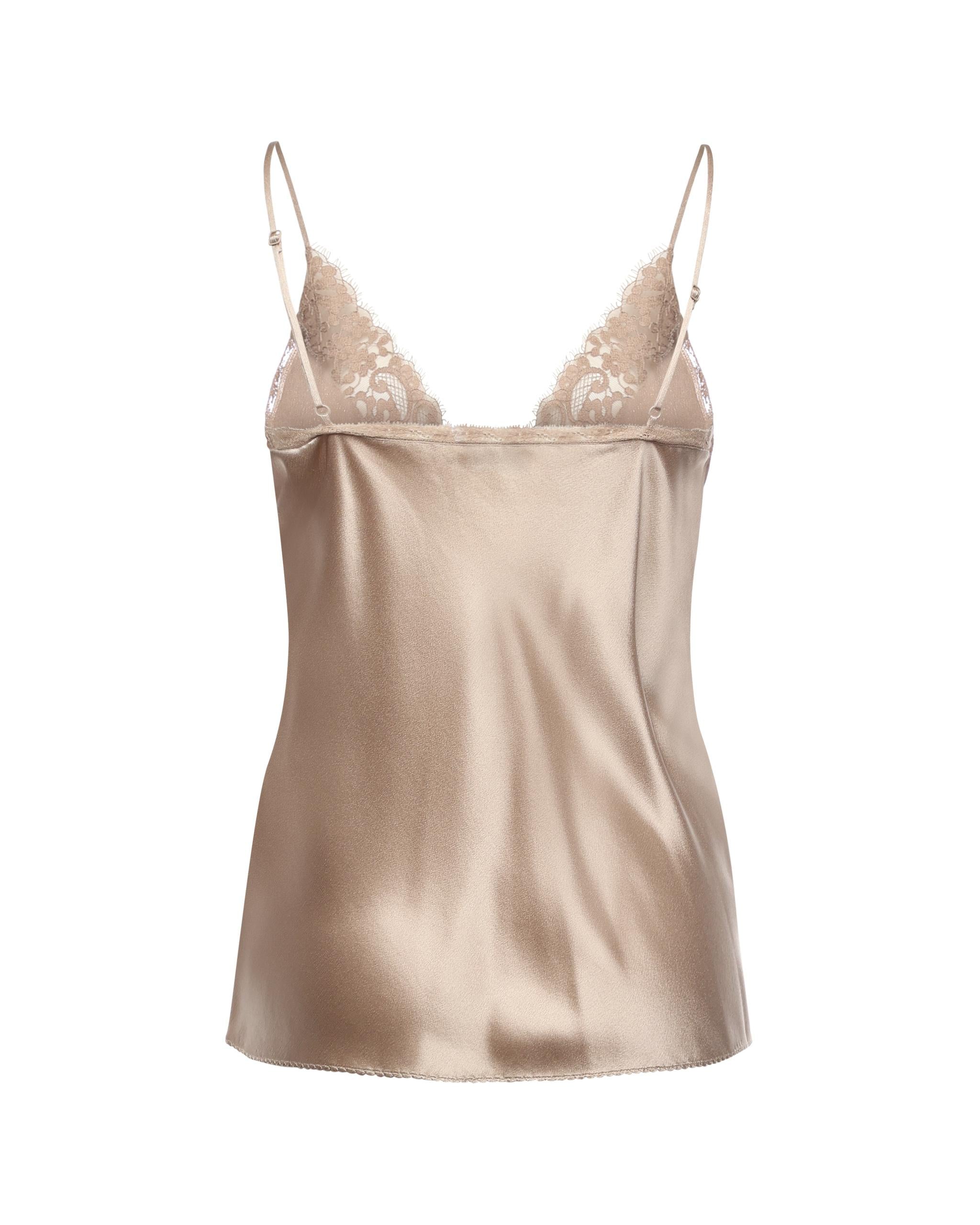 Top lingerie in seta 803921 Y001W2457 SAINT LAURENT
