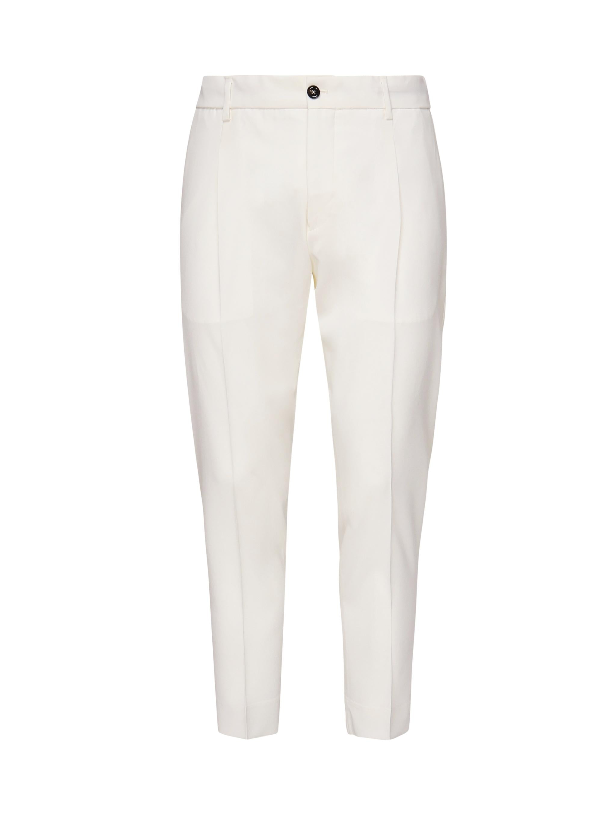 Pantalone con lacci RICCARDO CC REGULAR WETBIANCO BEABLE