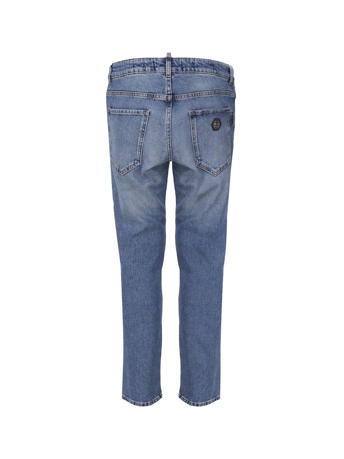 Jeans skinny a vita media SADCMDT3765 PDE004N7CO PHILIPP PLEIN