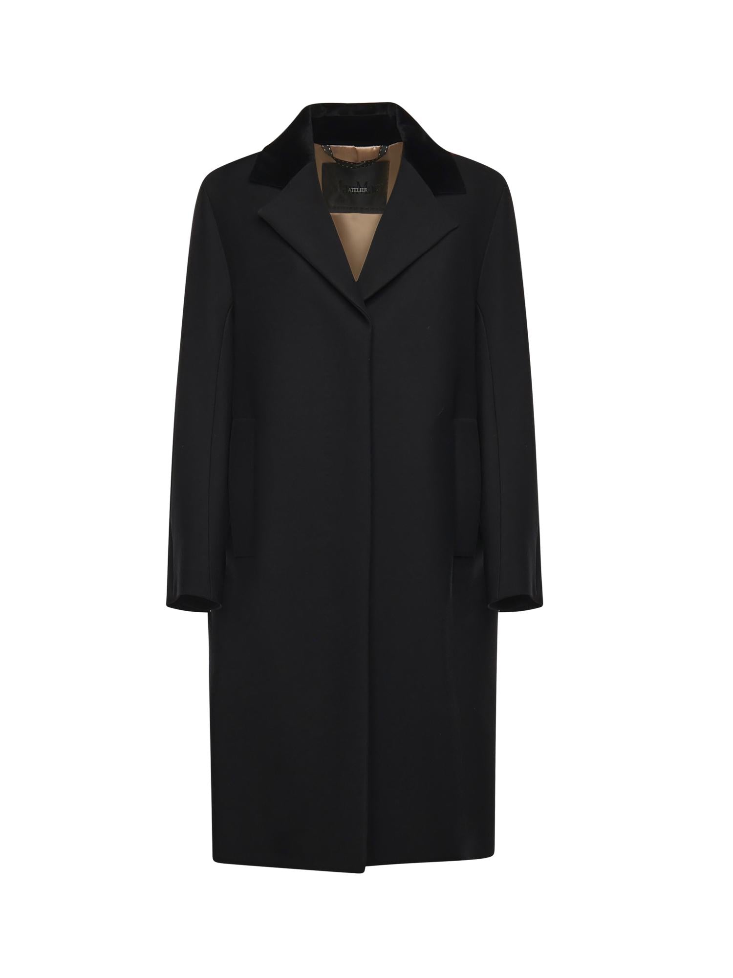 Cappotto in lana e seta 2521016055600 001 MAX MARA