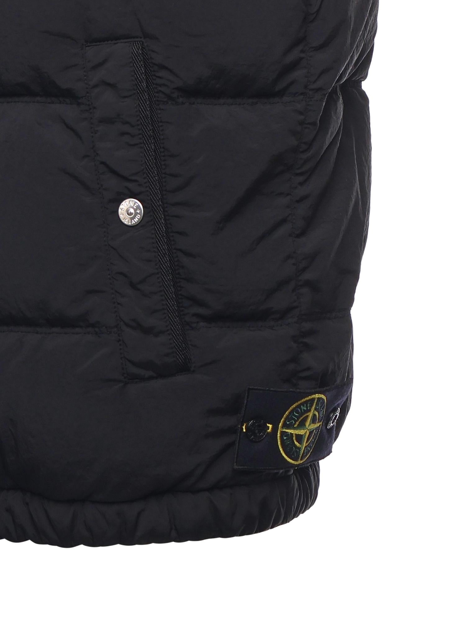 Gilet in piuma in Nylon Metal iridescente K2S15G100006 S0019V0029 STONE ISLAND