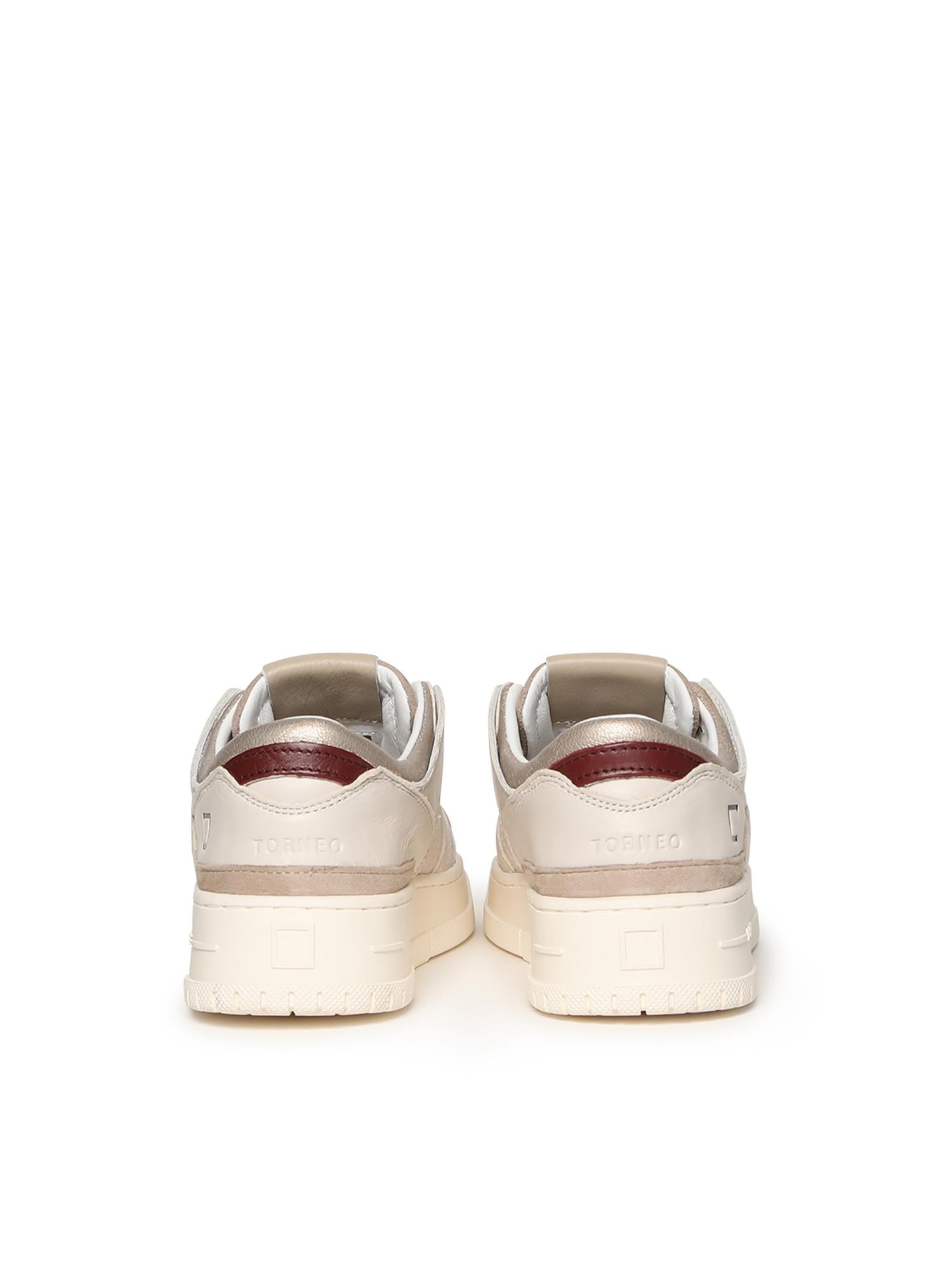 Sneakers Torneo Shiny in pelle W431 TO-SHIV D.A.T.E.