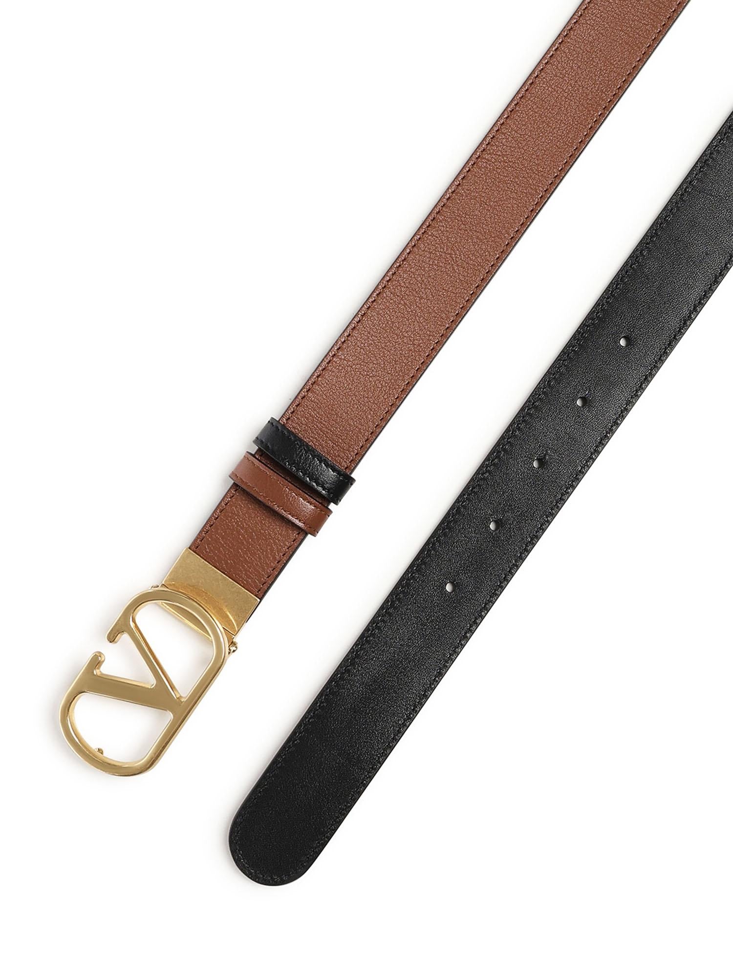 Cintura reversibile Vlogo Signature in pelle 7Y2T0SQ3 IYRDRN VALENTINO GARAVANI