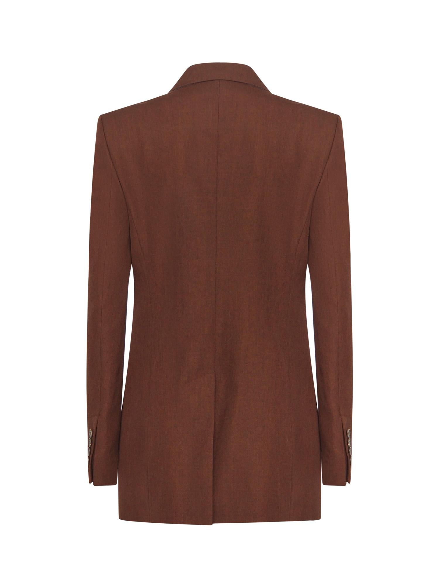 Blazer in Grain de Poudre di lana 2521046171600 002 MAX MARA