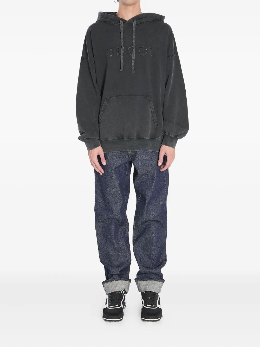 Felpa HOODED SWEATSHIRT BLACK 795470 XJHD3 1000 1000 GUCCI