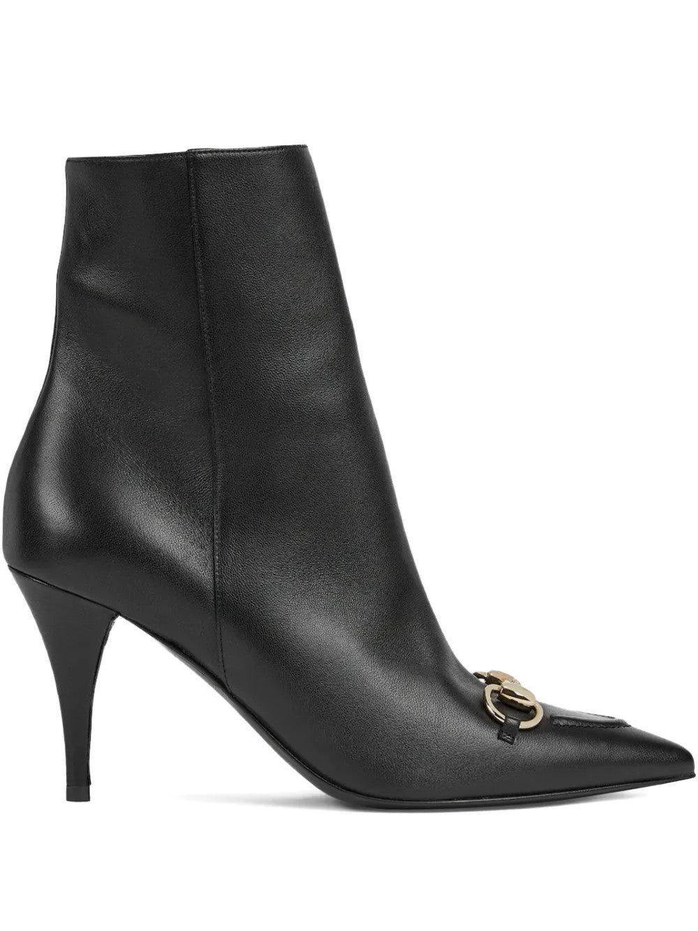 Stivaletti BOOTIE LEATHER, L.S. NERO 835741 BKO00 1000 1000 GUCCI