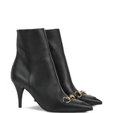 Stivaletti BOOTIE LEATHER, L.S. NERO 835741 BKO00 1000 1000 GUCCI