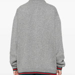 Cardigan L/S POLO/NK CRDGN URBAN GREY/MC 848257 XKE92 1084 1084 GUCCI