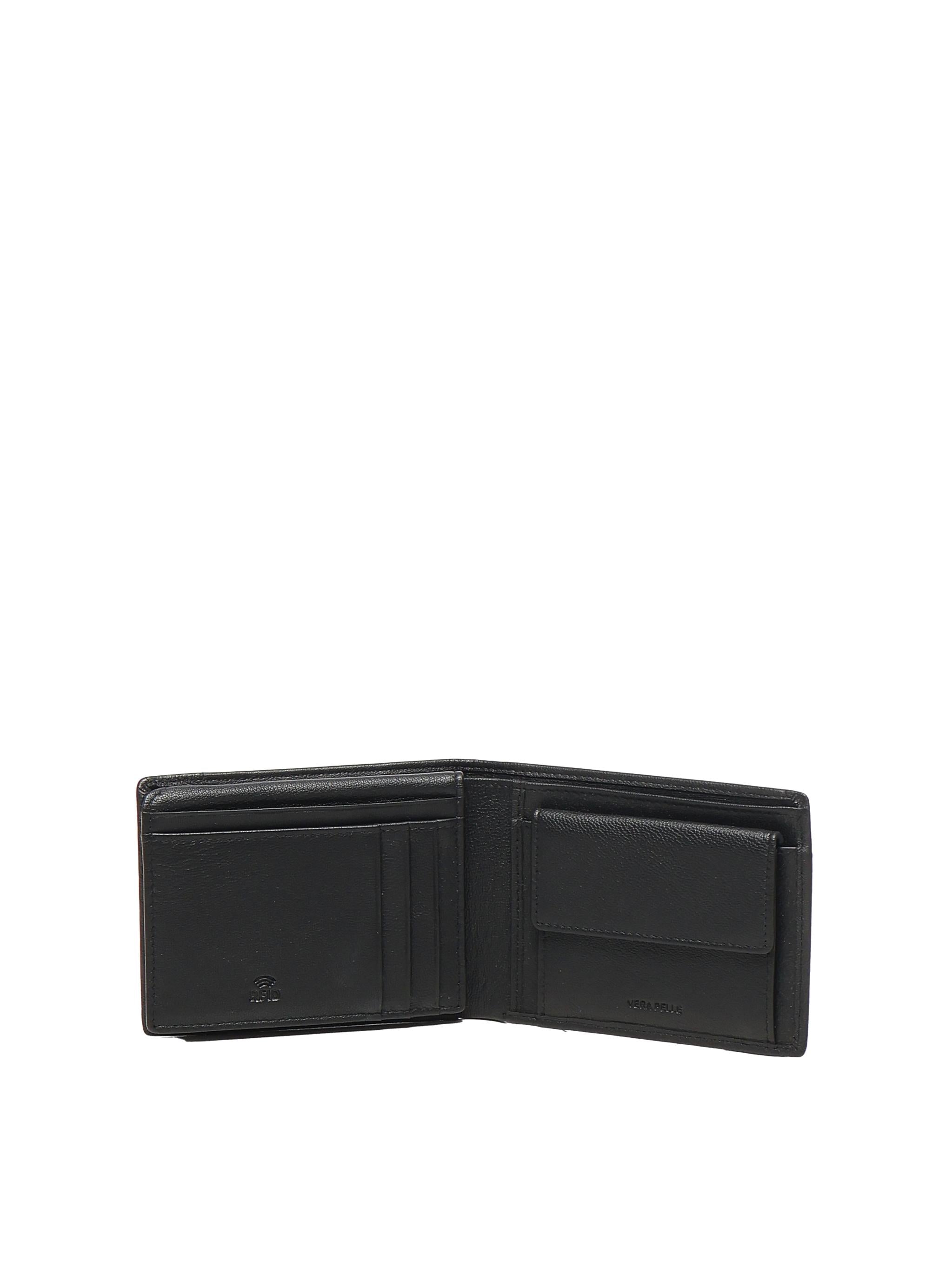 Portafoglio in pelle BYPP10A15 BLACK BY BYBLOS