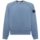 Felpa girocollo in cotone biologico con logo K2S156100022 S0A20V002B STONE ISLAND