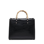 Borsa Perla con manici in bambù 73BS64202C PERLANERO V° 73