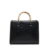 Borsa Perla con manici in bambù 73BS64202C PERLANERO V° 73