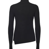 Maglione con bottoni obliqui 425MPU258FI001 9999 COURREGES