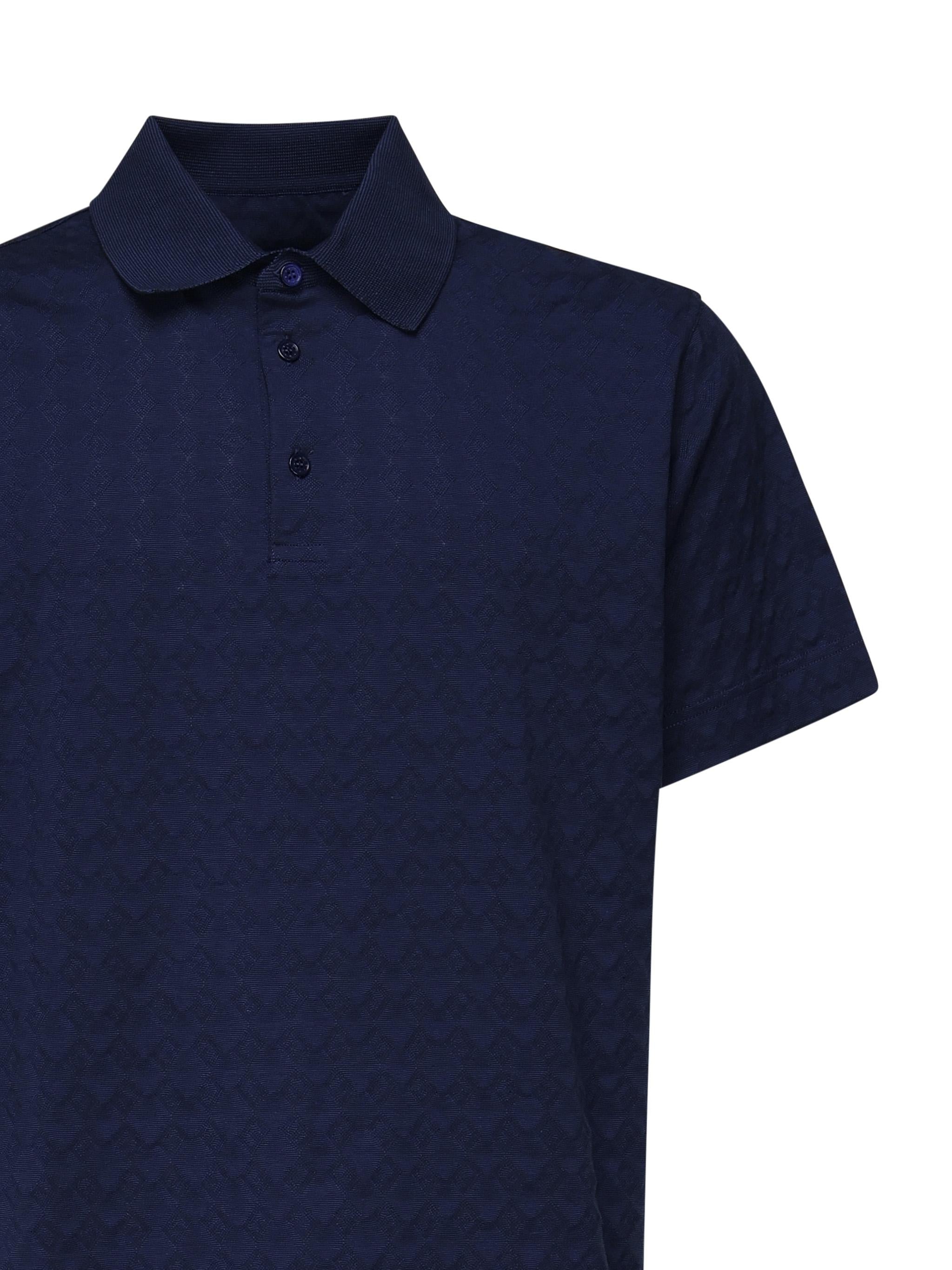 Polo con logo ricamato BM71KR3YPA 470 GIVENCHY