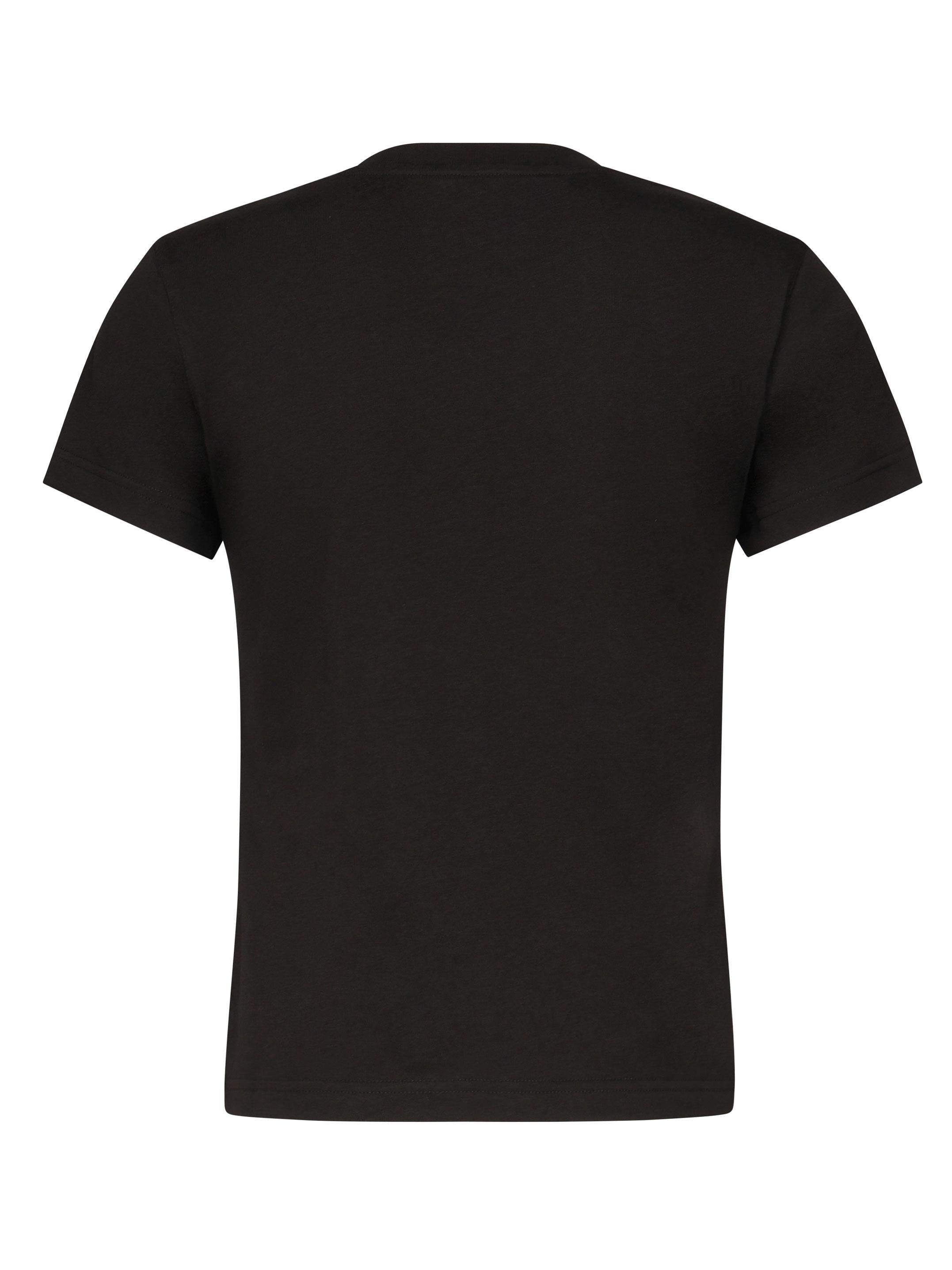 T-shirt in cotone AA9H0431J0105 995 ALAIA