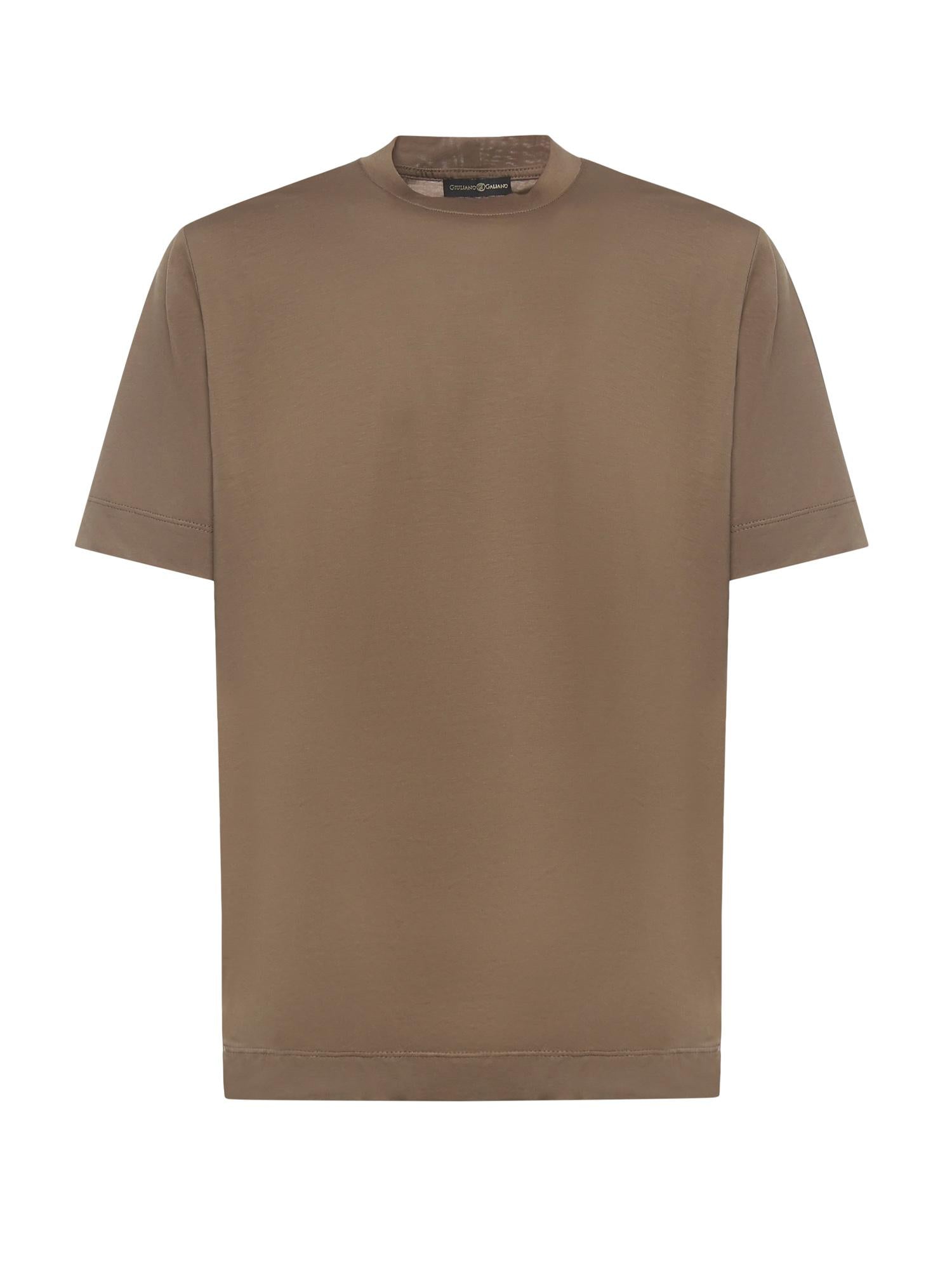 T-shirt Aigue in cotone AIGUE MUD GIULIANO GALIANO
