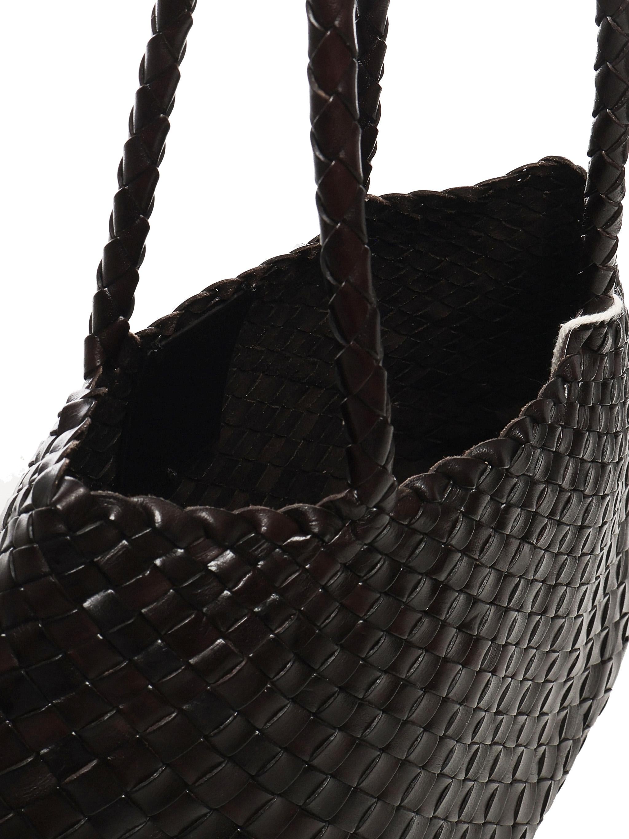 Borsa santa croce big 8892 DARK BROWN DRAGON DIFFUSION